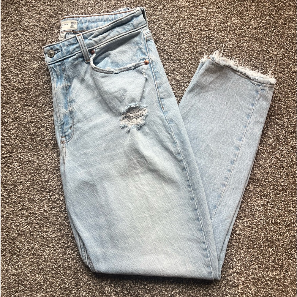 Abercrombie Curve Love High Rise Jeans